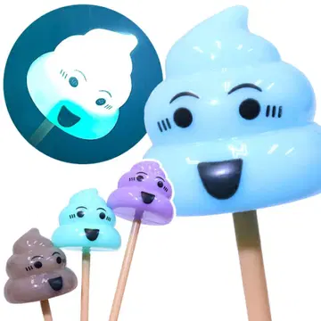 [ 새상품! ] 빛나는 막대 달린 똥군(블루)