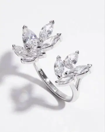 스와로브스키 반지 Diapason All-around 컨디션 최상