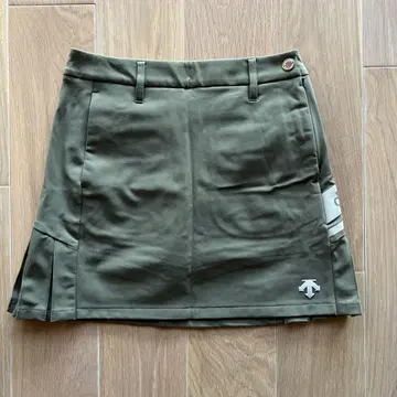 descente 골프 스커트 올리브 그린 S