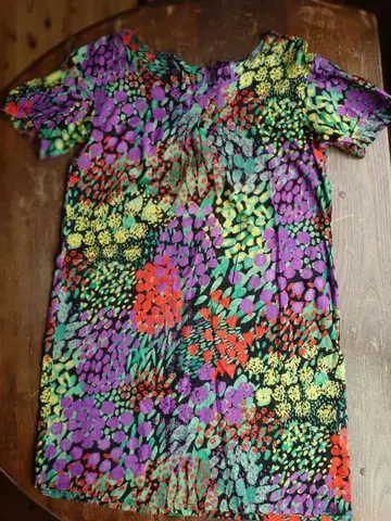 Marimekko/마리메꼬 꽃무늬 원피스(루즈한 사이즈)