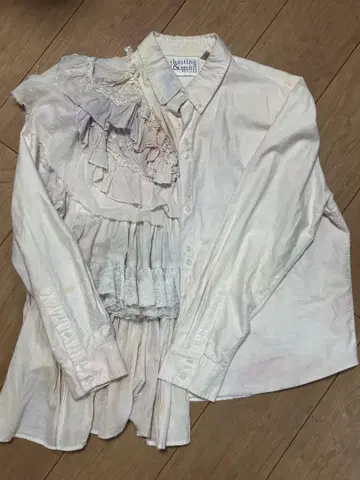 hasting & smith PXL 프릴 셔츠 (1점 한정) 빈티지