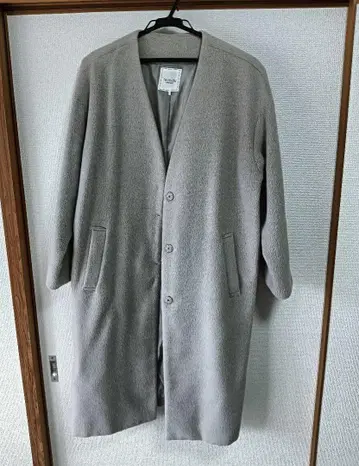 techichi 노카라 코트 그레이