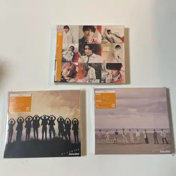 Snow Man 오렌지 Kiss CD 삼형태