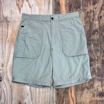 Patagonia 클라이밍 하프 팬츠 와이드 나일론 배기 카키