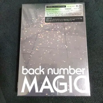 back number 6th [ MAGIC ] 초회 한정판 A