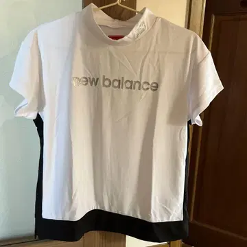 new balance 골프 여성용 반팔 셔츠 화이트/블랙