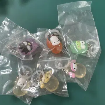 산리오 메지루시 액세서리 산리오 캐릭터 캡슐 토이 6개 세트