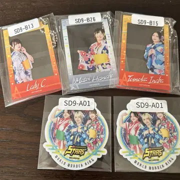 캐릭터 굿즈 아크릴 키링 스티커 세트 스타덤