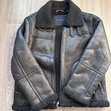 레어 TOMMY HILFIGER 다크 그레이 자켓