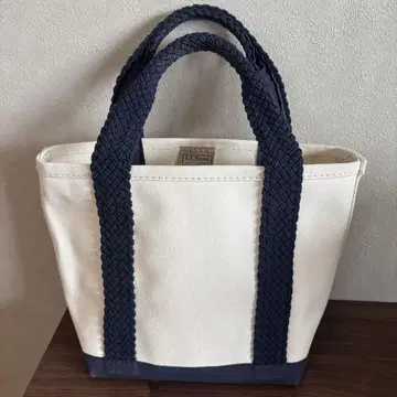 L.L Bean 웹 핸들 토트백 네이비