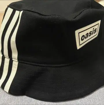 oasis 아디다스 블랙 버킷햇 2025 한정판 모델 S size