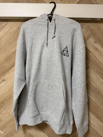 HUF 그레이 후드티