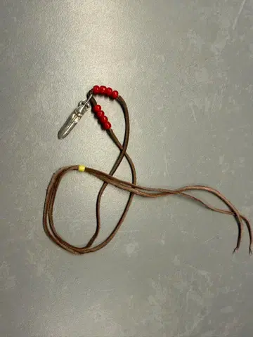 고로즈 하트 휠 페더 대 목걸이 탑 남성용 대