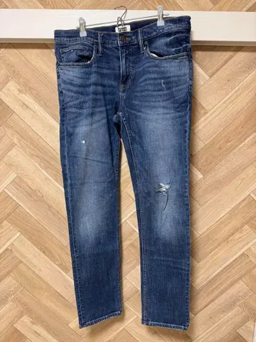 TOMMY JEANS 데미지 가공 데님 34인치