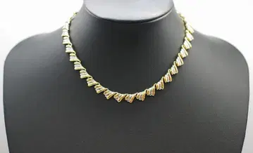 니나리치 NINA RICCI 콤비 목걸이 골드 계열 x 실버 계열