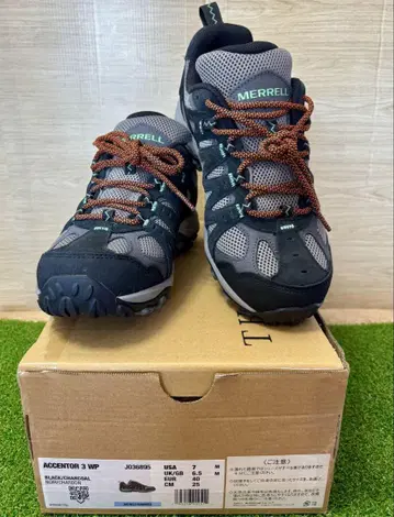 머렐 액센트 센터 3 WP 블랙 차콜 25.0cm