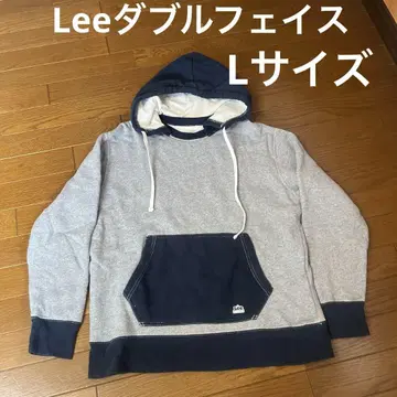 Lee 후가공 후드티 더블 페이스 절개 L 사이즈