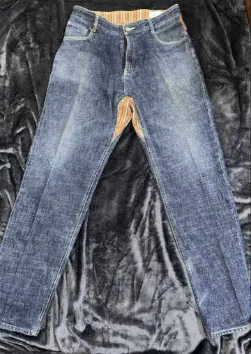 CONQUEST TROUSERS 네이비 청바지 팬츠 데님