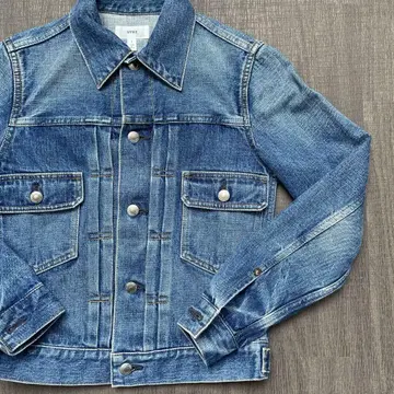 HYKE 하이크 2nd 세컨드 데님 자켓 페이드