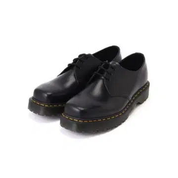[ 28cm ] Dr.Martens 3홀 스퀘어토 블랙 상자 없음