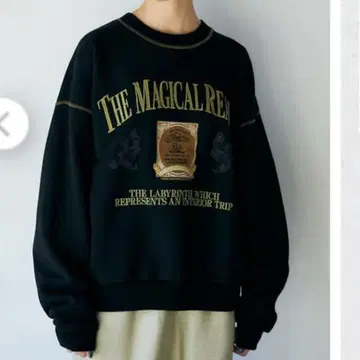 moussy patched invitation 풀오버 맨투맨