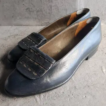 [BALLY] 발리 (36 1/2) 네이비 여성용 펌프스