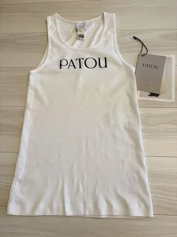 PATOU 로고 탱크탑 상의