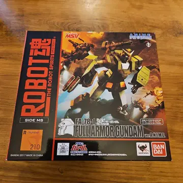 로봇혼 FA-78-1 풀 아머 건담 ROBOT혼