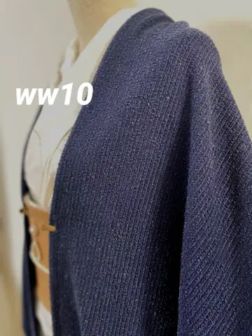 WW-10 얇은 겉옷 루프 자카드 모몽가 코트 긴 겉옷 모몽가 코트