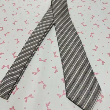 새상품 엠포리오 아르마니 비즈니스 넥타이 마 혼방 베이지 (3601)