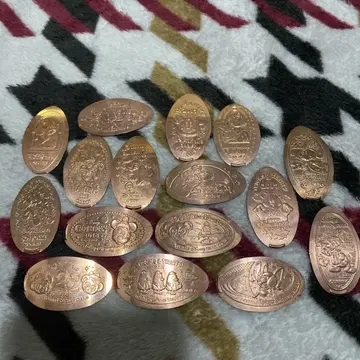 디즈니 수베니어 메달 모음 세트!