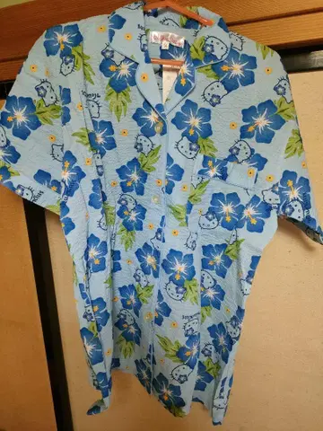 [ 새상품 ] 헬로키티 유카타풍 파자마 상하의 세트 헤이세이 레트로