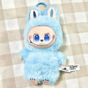 토끼풍 봉제 인형 마스코트 블루 3