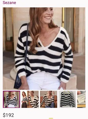 sezane 모헤어 스웨터
