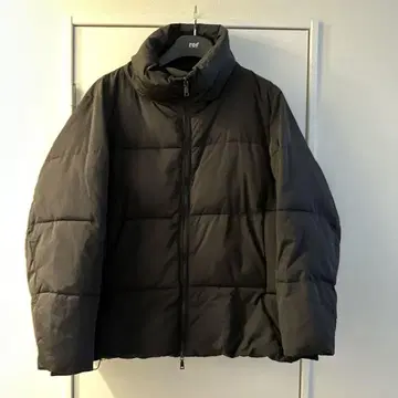 루즈 다운 자켓 블랙