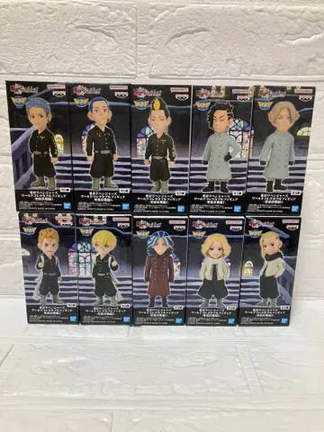 전 10종 도쿄 리벤저스 성야 결전편 vol.1.2 월드 콜렉터블