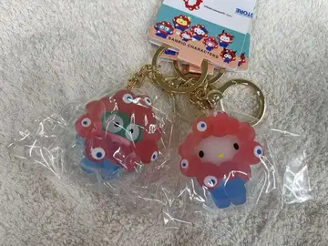 미야쿠미야쿠 산리오 클리어 키링 한교동 키티