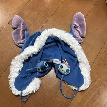 스티치 귀달이 플리스 모자 58cm