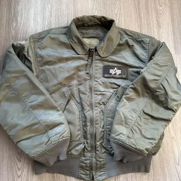 ALPHA INDUSTRIES CWU-45P 플라이트 자켓 L