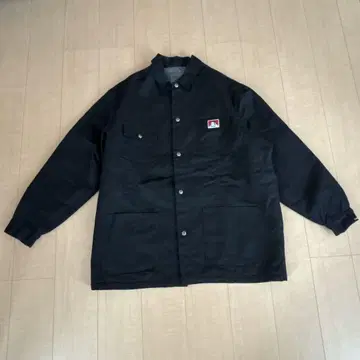 BEN DAVIS 데이비스 커버올 자켓 블랙 XXL