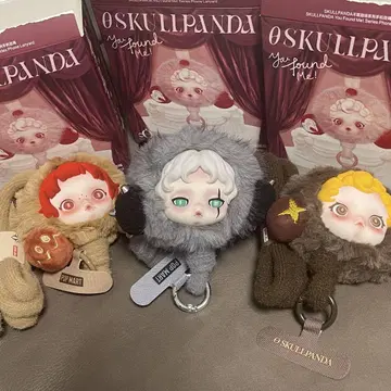 내일 이후 가격 인상! SKULLPANDA 스마트폰 스트랩 3개