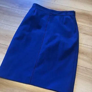 Proenza Schouler 파랑 타이트 스커트 무릎 기장
