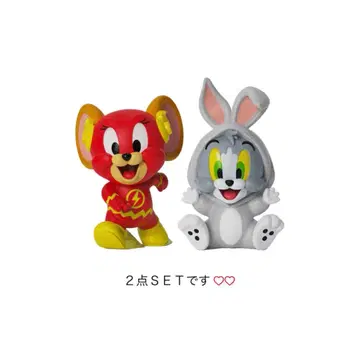 워너 브라더스 100주년 기념 톰과 제리 코스프레 피규어