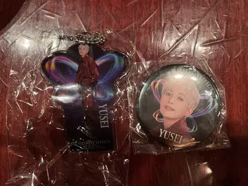 FANTASTICS 야기 유세이 캡슐 클리어 참 캔뱃지 가챠