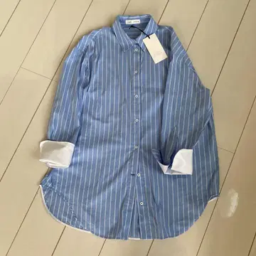 ZARA 스트라이프 긴팔 셔츠 택 포함 새상품