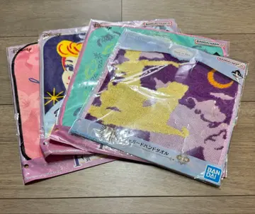 [ 새상품 미사용 ] 디즈니 프린세스 핸드 타월 4장 세트