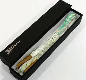 7864 여름 ~ 단의용 고시마 끈 순수 실크 허리띠 새상품