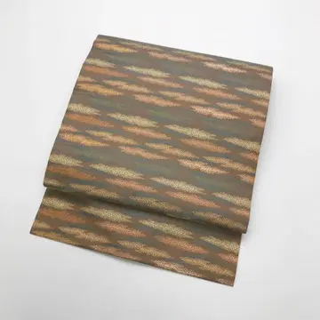 나고야 오비 여울 무늬 브라운 KO-1335
