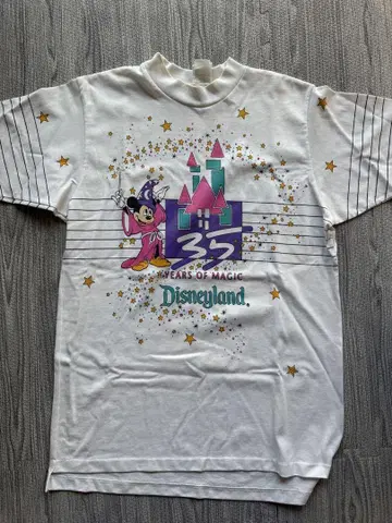디즈니 빈티지 T셔츠 35주년