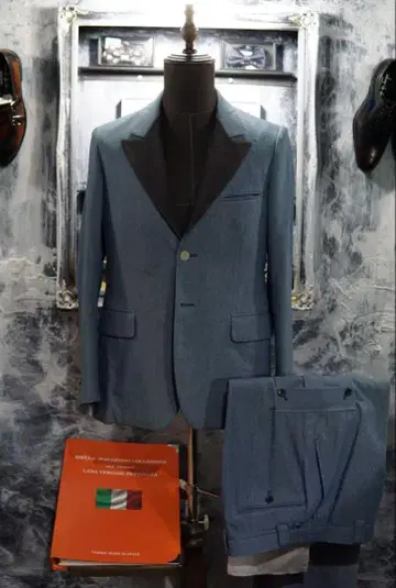 샘플 수트 방출! 오더 수트 데님 턱시도 상하의